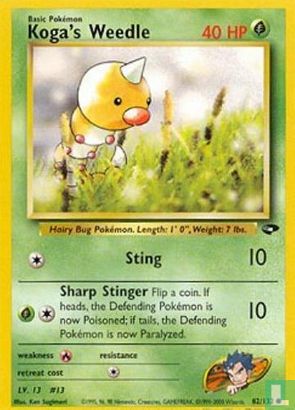 Koga's Weedle