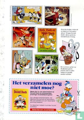 Gratis plakplaatjes voor je 40 jaar Donald Duck spaaralbum! - Afbeelding 2