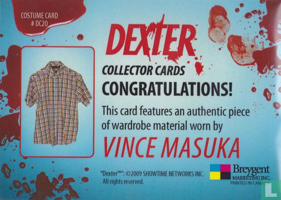 Vince Masuka (plaid shirt) - Afbeelding 2
