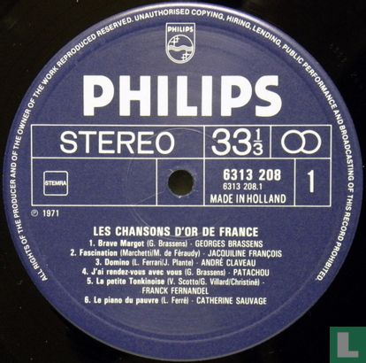 Les Chansons d'Or de France - Afbeelding 3