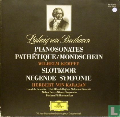 Pianosonates Pathétique/Mondschein  en Slotkoor Negende Symfonie - Image 1