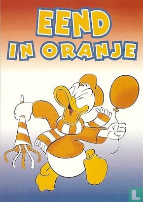 B002379 - Disney - Donald Duck "Eend In Oranje" - Image 1