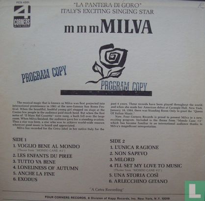 "La Pantera di Goro" Italy's exiting singing star mmm Milva - Afbeelding 2