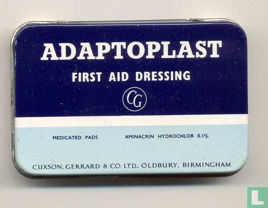 Adaptoplast, first aid dressing