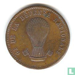 Frankrijk 10 centimes 1870 "Gambetta" - Afbeelding 2