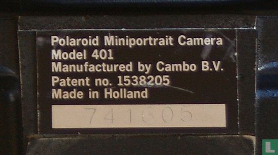 A1 - 401 MINIPORTRAIT (CAMBO)   - Afbeelding 2