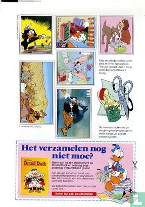 Gratis plakplaatjes voor je 40 jaar Donald Duck spaaralbum! - Afbeelding 2