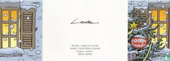 Laudec - Kox - Bédu - Cauvin Nieuwjaarskaart 2002 - Bild 2