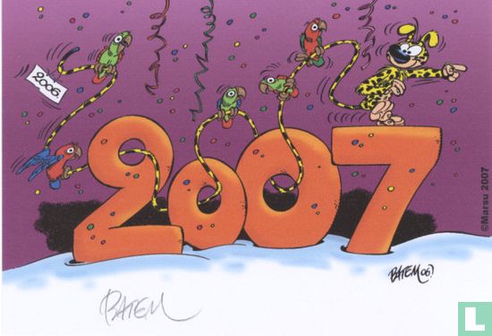Batem Nieuwjaarskaart 2007