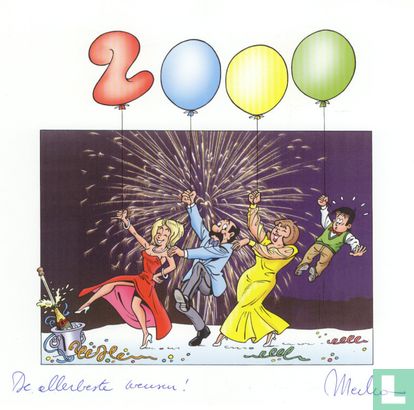 Merho Nieuwjaarskaart 2000