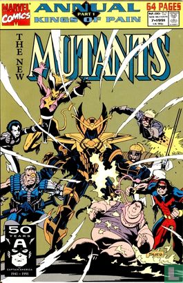 The New Mutants Annual 7 - Afbeelding 1