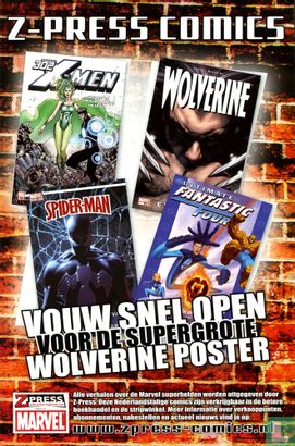Wolverine poster - Afbeelding 1