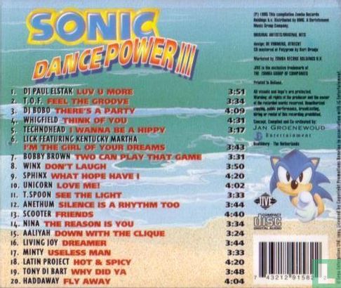 Sonic Dance Power III - Afbeelding 2
