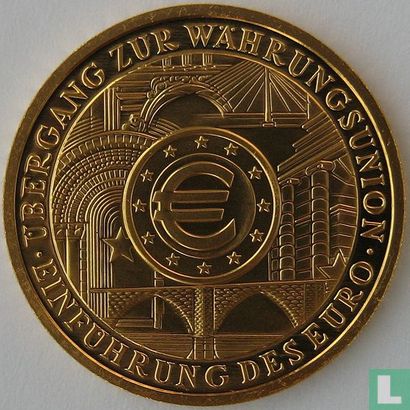 Duitsland 100 euro 2002 (D) "Introduction of the euro currency" - Afbeelding 2