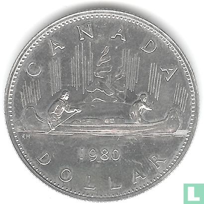 Canada 1 dollar 1980 - Image 1