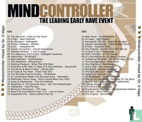Mindcontroller - The Best Of Early Rave '91-'99 - Afbeelding 2