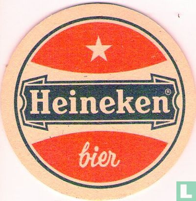 Heineken bier (logo rood * met R * geen letters onder logo)
