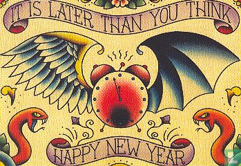B040009 - Angelique Houtkamp "It is later than you think Happy New Year" - Image 1