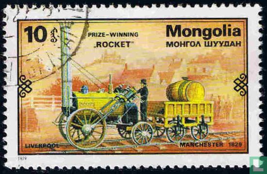 Spoorwegen Mongolië. Locomotieven