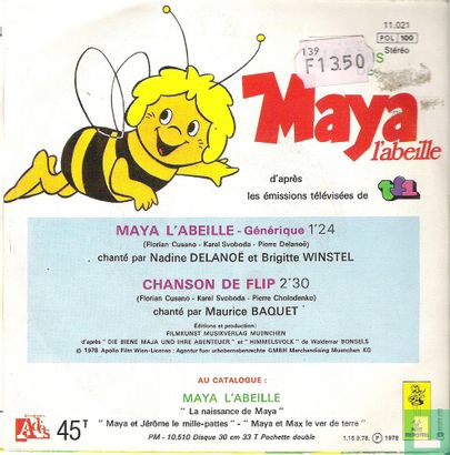 Maya l'abeille - Générique - Image 2