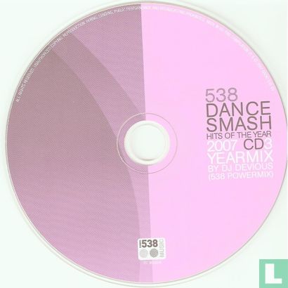 538 Dance Smash - Hits Of The Year 2007 - Image 3