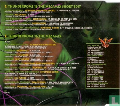 Thunderdome XVI - Megamixes - Bild 2