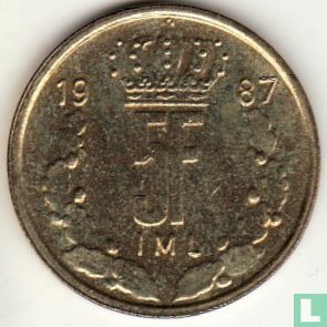Luxembourg 5 francs 1987 - Image 1