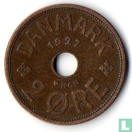 Denmark 2 øre 1927 (HCN:GJ) - Image 1
