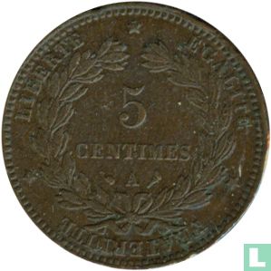 France 5 centimes 1897 - Image 2