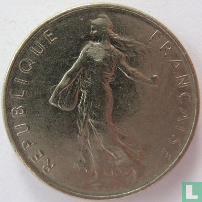 Frankrijk ½ franc 1970 - Afbeelding 2