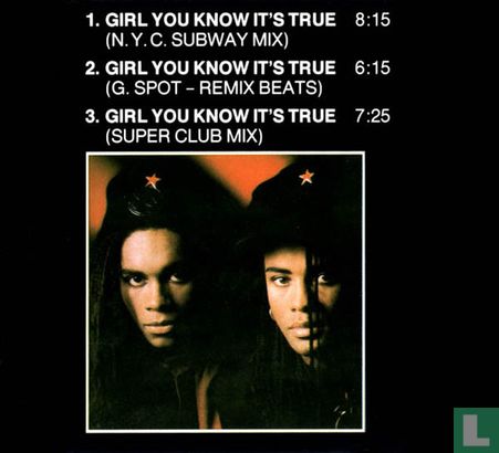 Girl You Know it's True (N.Y.C. Subway Mix) - Afbeelding 2
