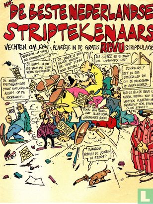 Nu: de beste Nederlandse striptekenaars + vechten om een plaatsje in de gratis REVU stripbijlage   - Afbeelding 1