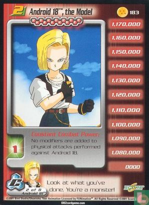 Android 18, the Model (Level 2)