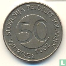 Slovenië 50 tolarjev 2004 - Afbeelding 1
