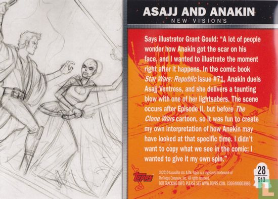 Asajj and Anakin - Afbeelding 2