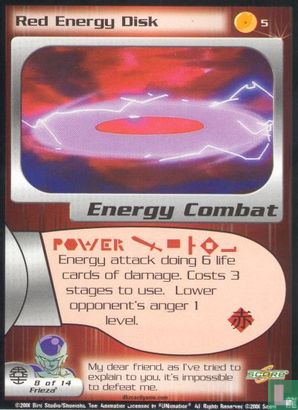 Red Energy Disk