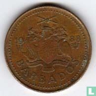 Barbados 5 cents 1988 - Image 1