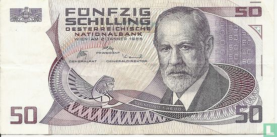 Oostenrijk 50 Schilling 1986 - Afbeelding 1