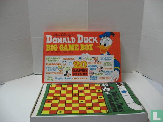 Donald Duck Big Game Box