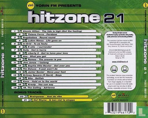 Yorin FM - Hitzone 21 - Afbeelding 2