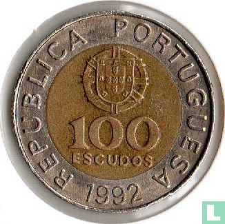 Portugal 100 escudos 1992 - Afbeelding 1