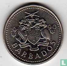 Barbados 25 cents 1990 - Afbeelding 1