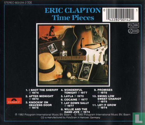 Time Pieces (The best of Eric Clapton) - Afbeelding 2