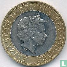 Verenigd Koninkrijk 2 pounds 2000 - Afbeelding 2