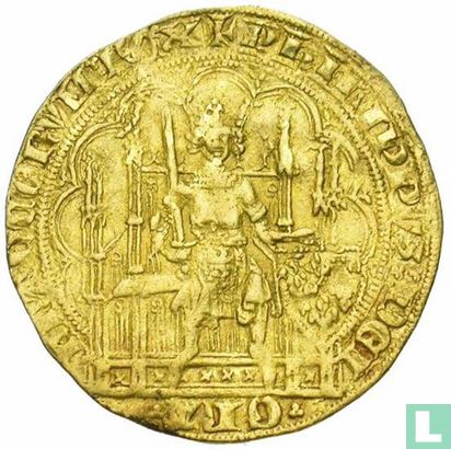 Frankrijk 'gouden stoel' 1337 - Afbeelding 1