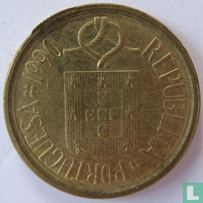 Portugal 5 escudos 1990 - Afbeelding 1