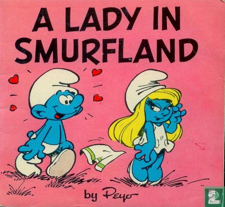 A lady in Smurfland - Afbeelding 1