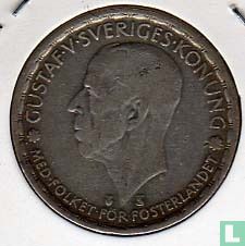 Sweden 1 krona 1946 - Image 2