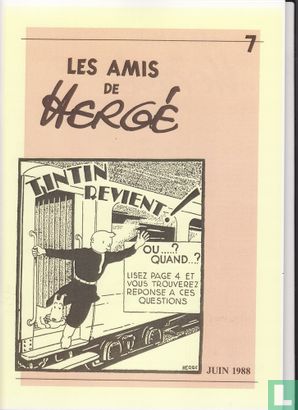Les amis de Hergé 7 - Afbeelding 1
