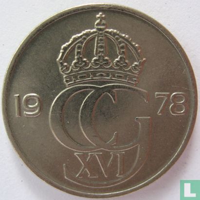 Suède 50 öre 1978 - Image 1